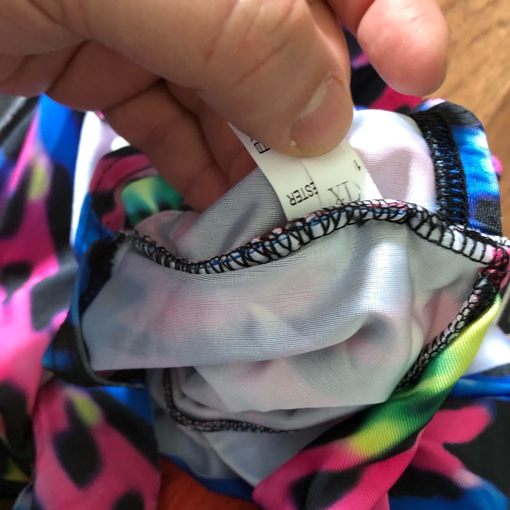Rainbow 🌈 Leopard Monokini - Picture 6 of 6